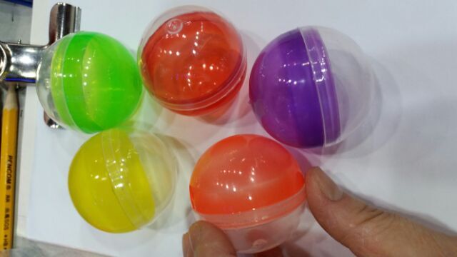 【台灣現貨速發】扭蛋 小扭蛋殼 彩色扭蛋 糖果盒｜直徑4.5公分｜一次最少出貨 5個 婚禮 婚禮小物 禮物 扭蛋機