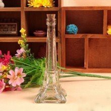 【台灣現貨速發】鐵塔瓶 玻璃罐 插乾燥花 婚禮小物 單隻花朵瓶 批發五個以上２０元