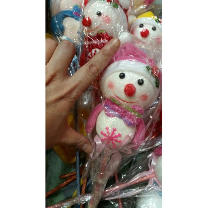 【台灣現貨速發】聖誕雪人棒--15元