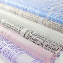 【台灣現貨速發】磨砂霧面英文報 透明英文報｜ 60*60公分，一包20張｜包花束 禮物 包裝紙