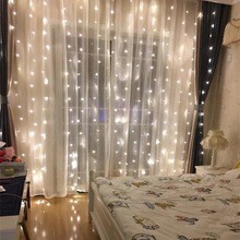 【台灣現貨速發】499元材料王批發M13聖誕燈 LED燈 (婚禮背板/300*300公分/長窗簾燈)