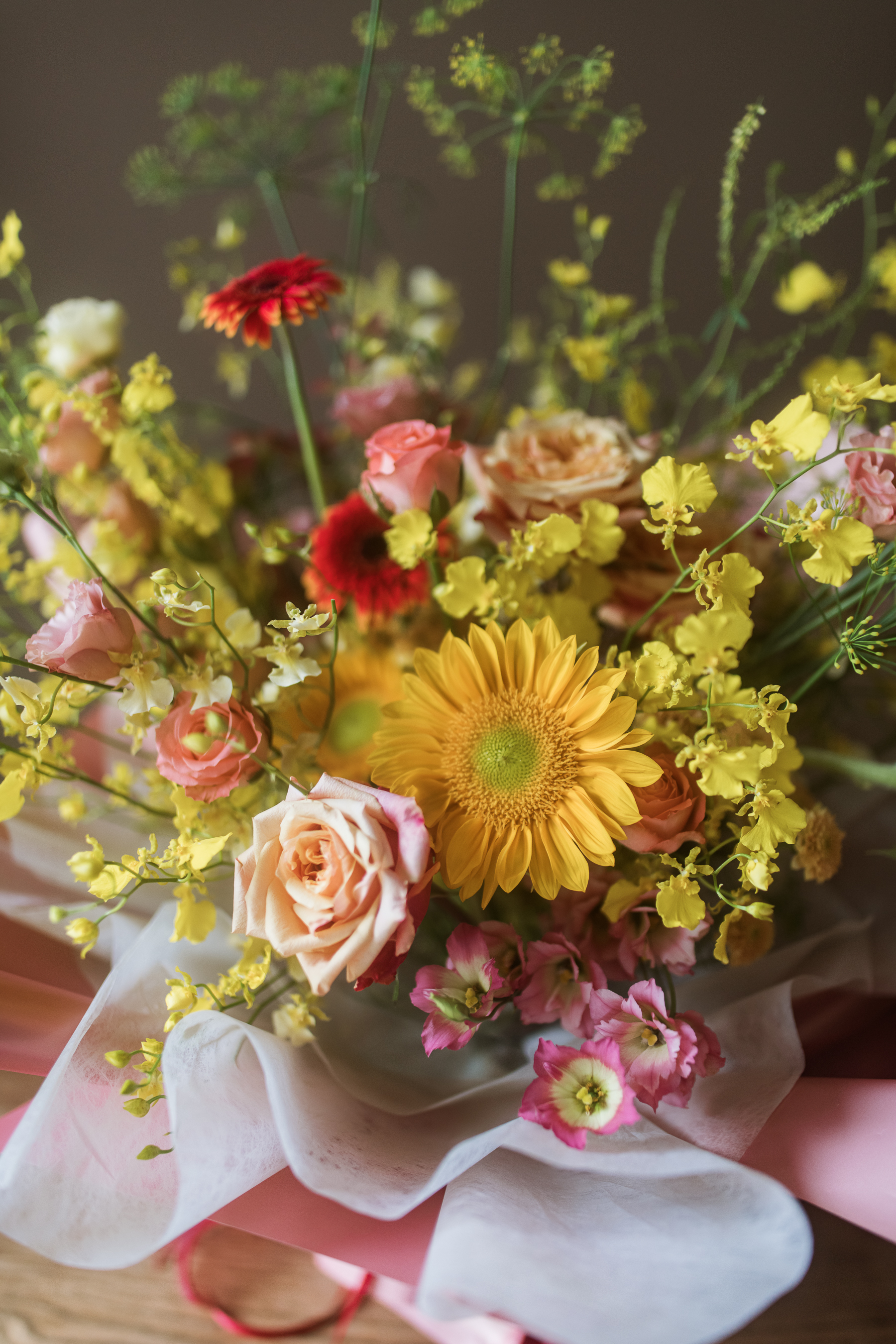 金蕊映霞 | 花束