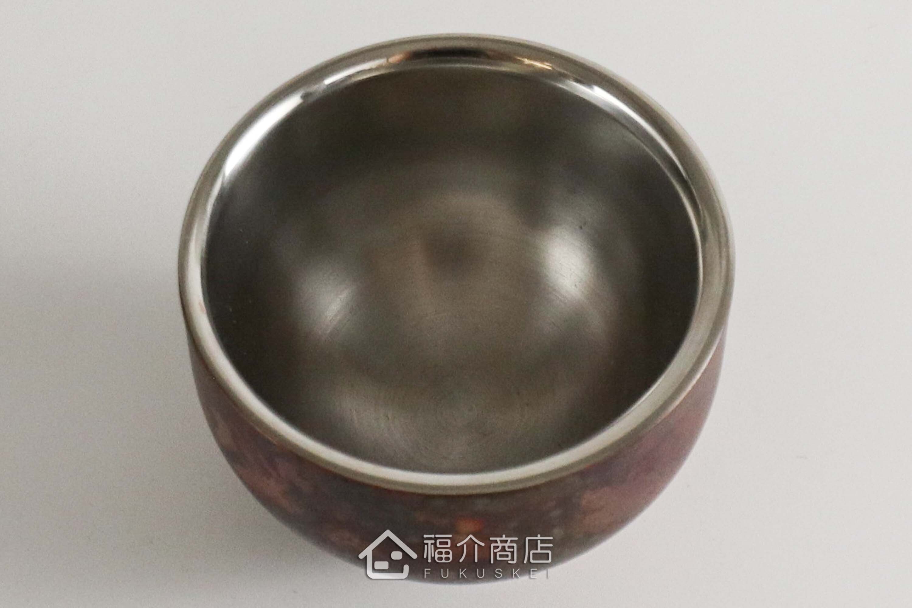 用於盛裝日本茶或清酒飲料用的璀璨紅色造型不鏽鋼材質50ml雙層保溫杯