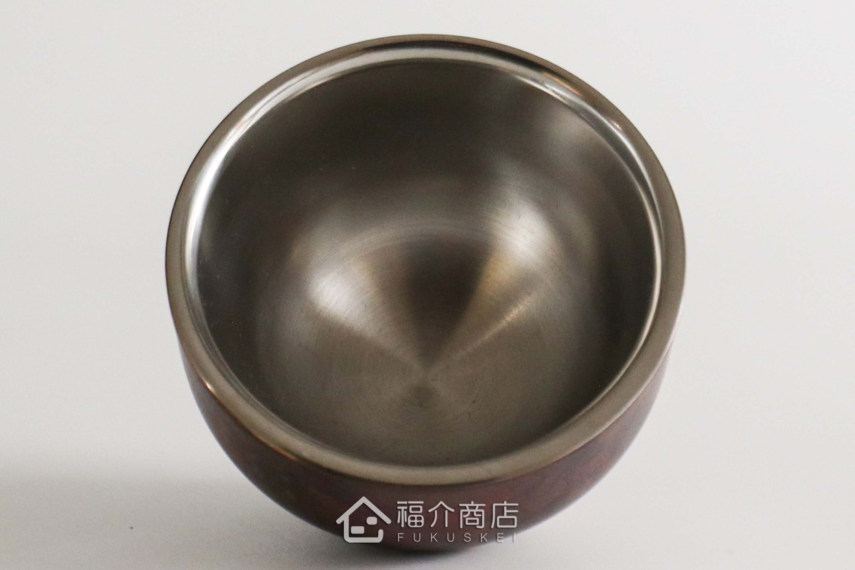 用於盛裝日本茶或清酒飲料用的璀璨紅色造型不鏽鋼材質50ml雙層保溫杯