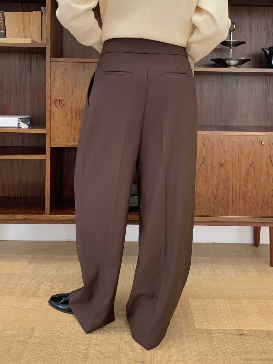 打折挺版西裝寬褲