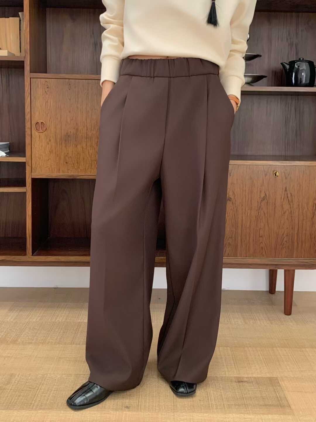 打折挺版西裝寬褲