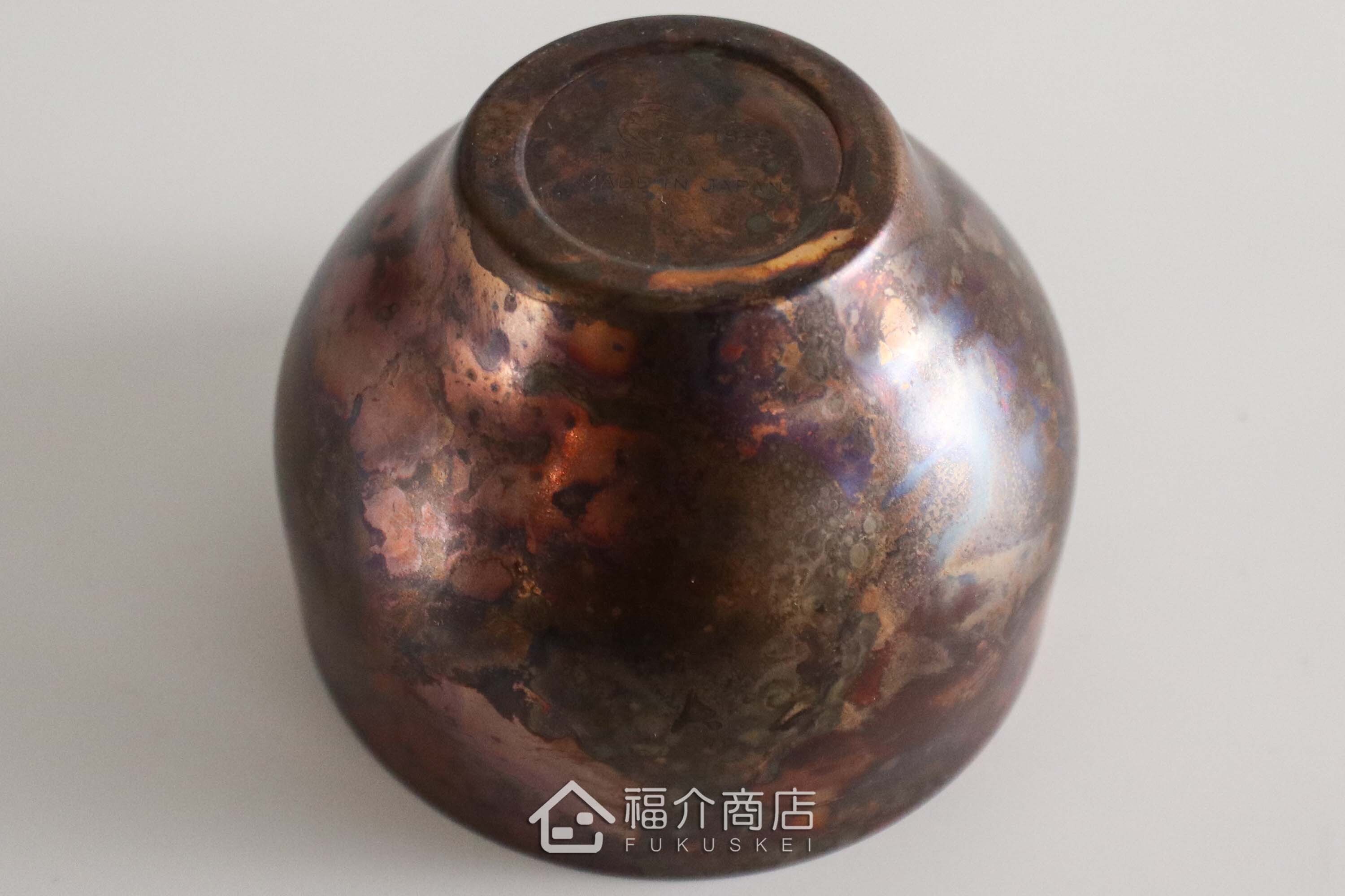 用於盛裝日本茶或清酒飲料用的璀璨紅色造型不鏽鋼材質50ml雙層保溫杯