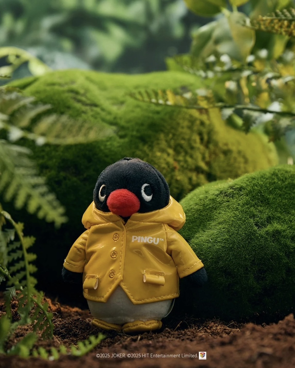 韓國限定 企鵝家族 雨衣PINGU吊飾