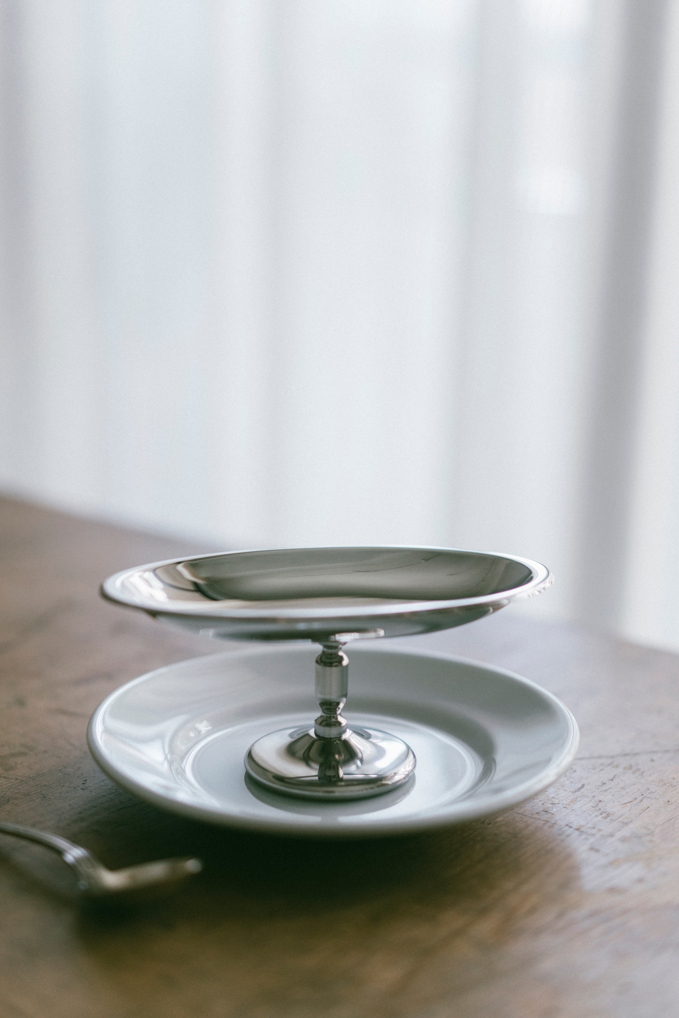 日本玉虎堂不鏽鋼復古橢圓布丁聖代杯