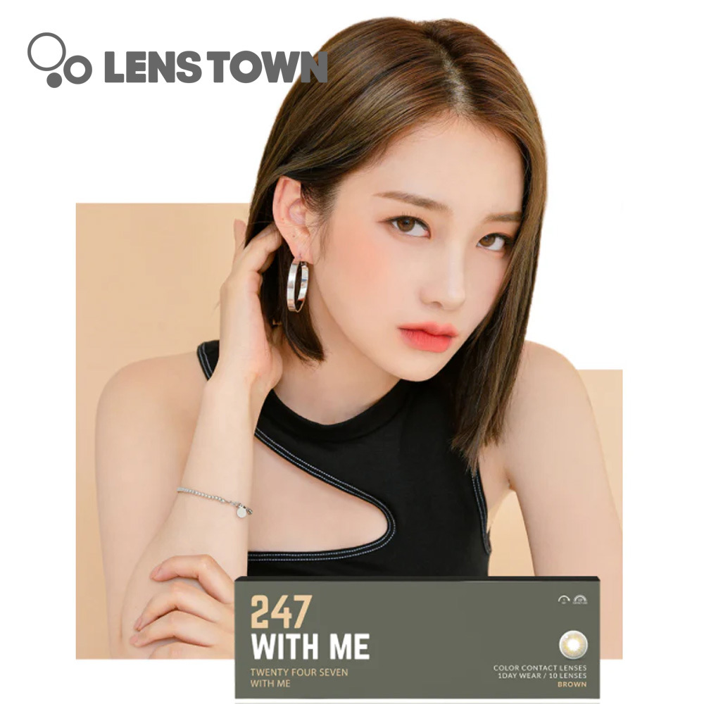 Lenstown 247 With Me 1 Day 美瞳 彩色 日拋 隱形眼鏡 10片