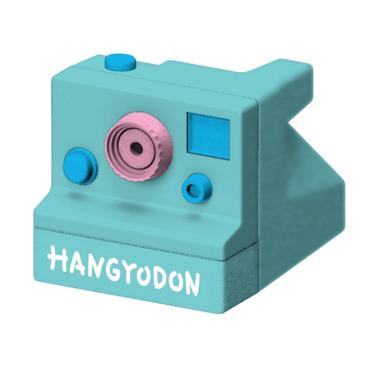 Sanrio Characters Retro-1HD 復古迷你數碼相機 Hangyodon