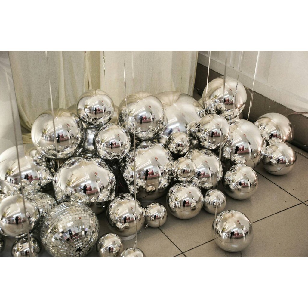 【台灣現貨速發】材料王批發**聖誕電鍍球(15公分)60元