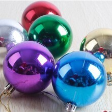 【台灣現貨速發】聖誕電鍍球(10公分下標處)材料王批發--30元