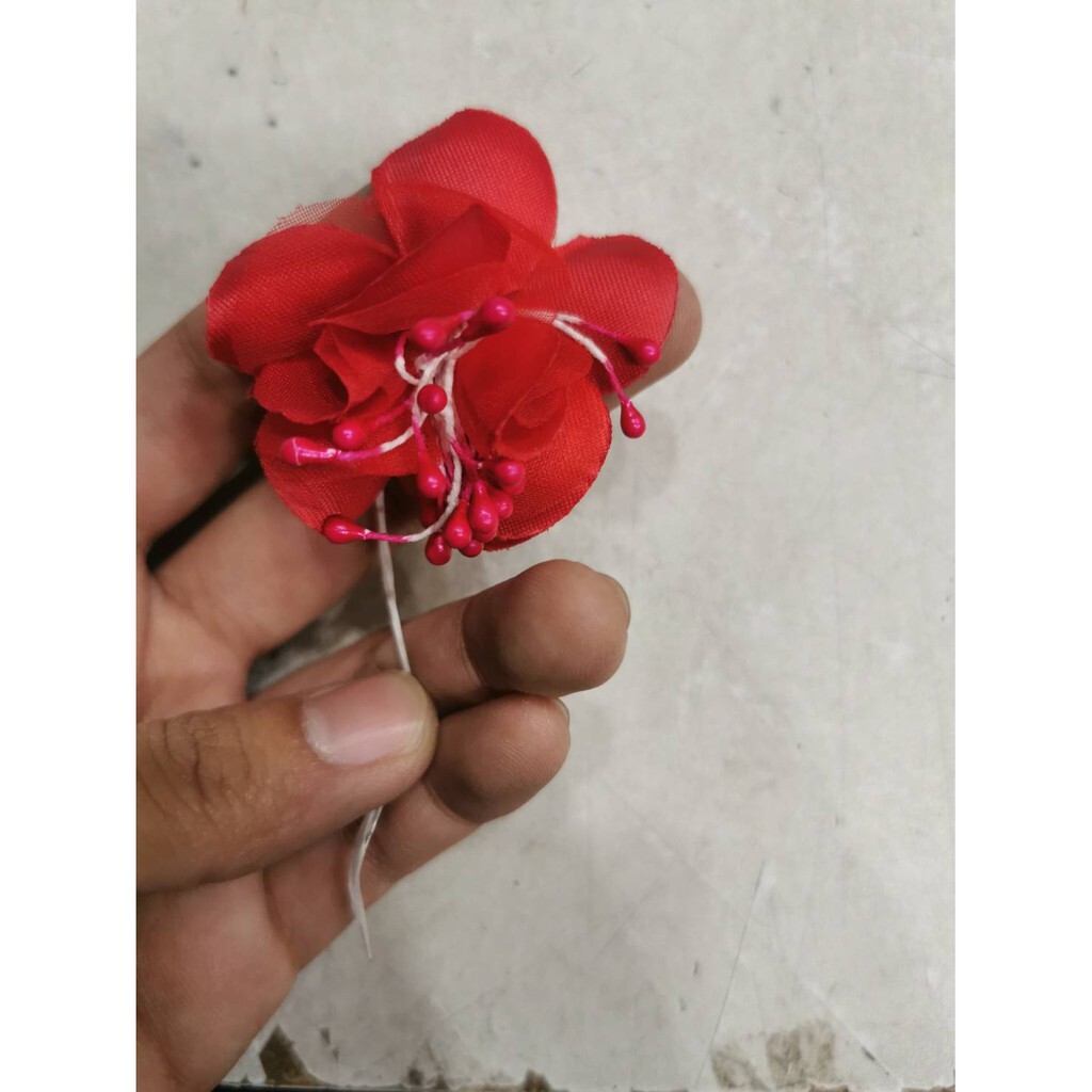 【台灣現貨速發】精緻圓滿花 仿真花 做胸花