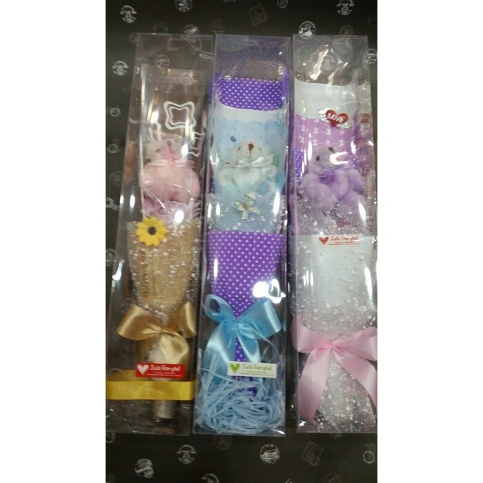 10*10*50 | PVC透明長條盒 | 單枝花束盒