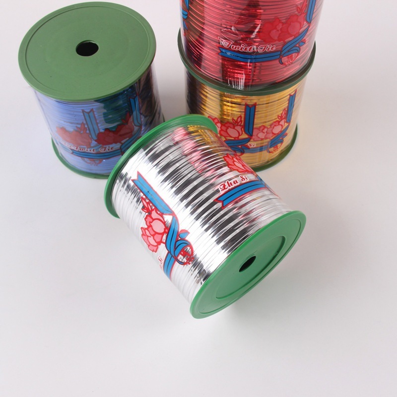 【台灣現貨速發】魔帶 扎帶 ｜整捲350碼 400克｜束紗袋｜綁糖果 ｜綁透明塑膠PP袋口