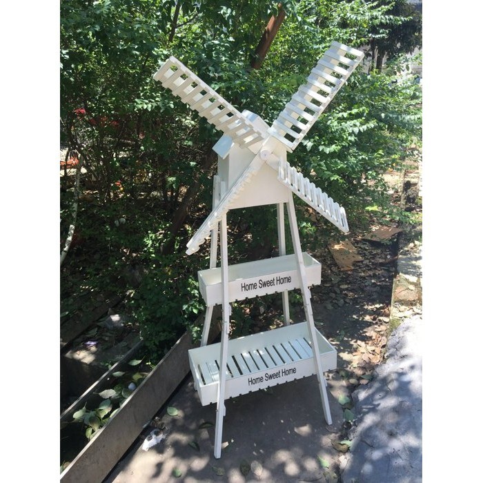 【台灣現貨速發】福利品-原價2000''出清1000元--荷蘭風車 風車 庭園造景 佈置道具 居家裝飾