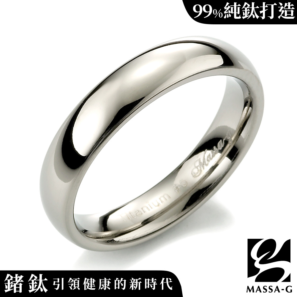 MASSA-G DECO系列【鈦金純愛】鈦金戒