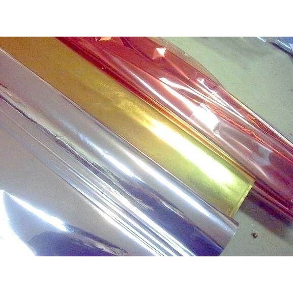 【台灣現貨速發】電鍍紙 電鍍雙面包裝紙 ｜50*50公分｜一包100張