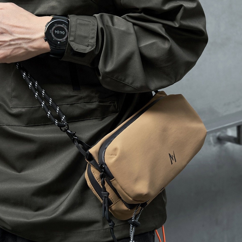 側背包 單肩包 手機包 防水包 多功能 休閒包 包包 男生包包 451