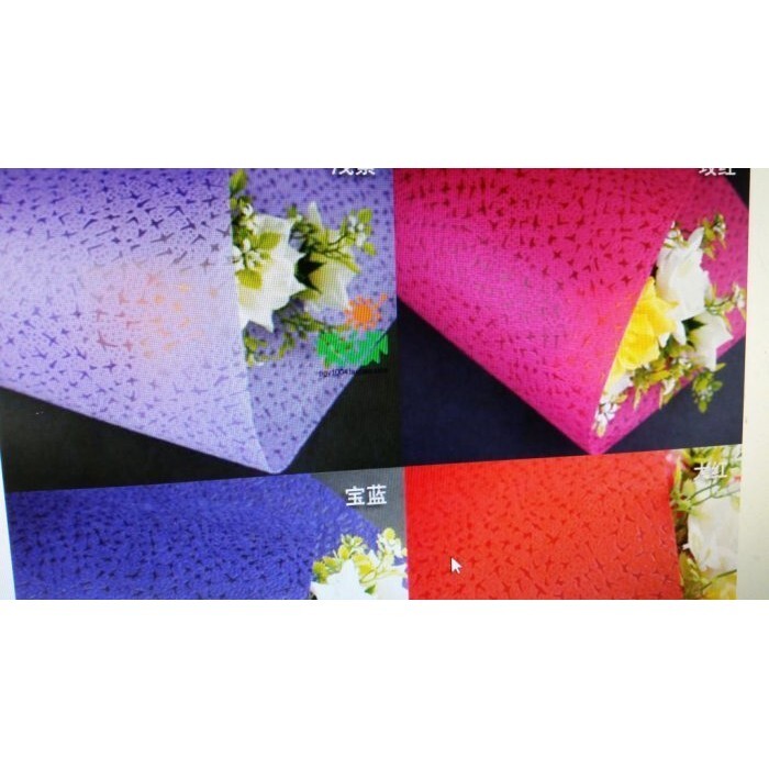 【台灣現貨速發】幻紗泡棉紙 包花束禮物 包裝紙 ｜尺寸55*55公分｜1包20張150元