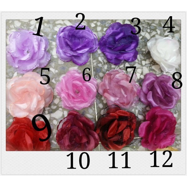 【台灣現貨速發】人造雪紗玫瑰花頭 紗玫瑰花頭 紗玫瑰 金莎花套｜一朵8元 一次出貨5朵 台灣現貨