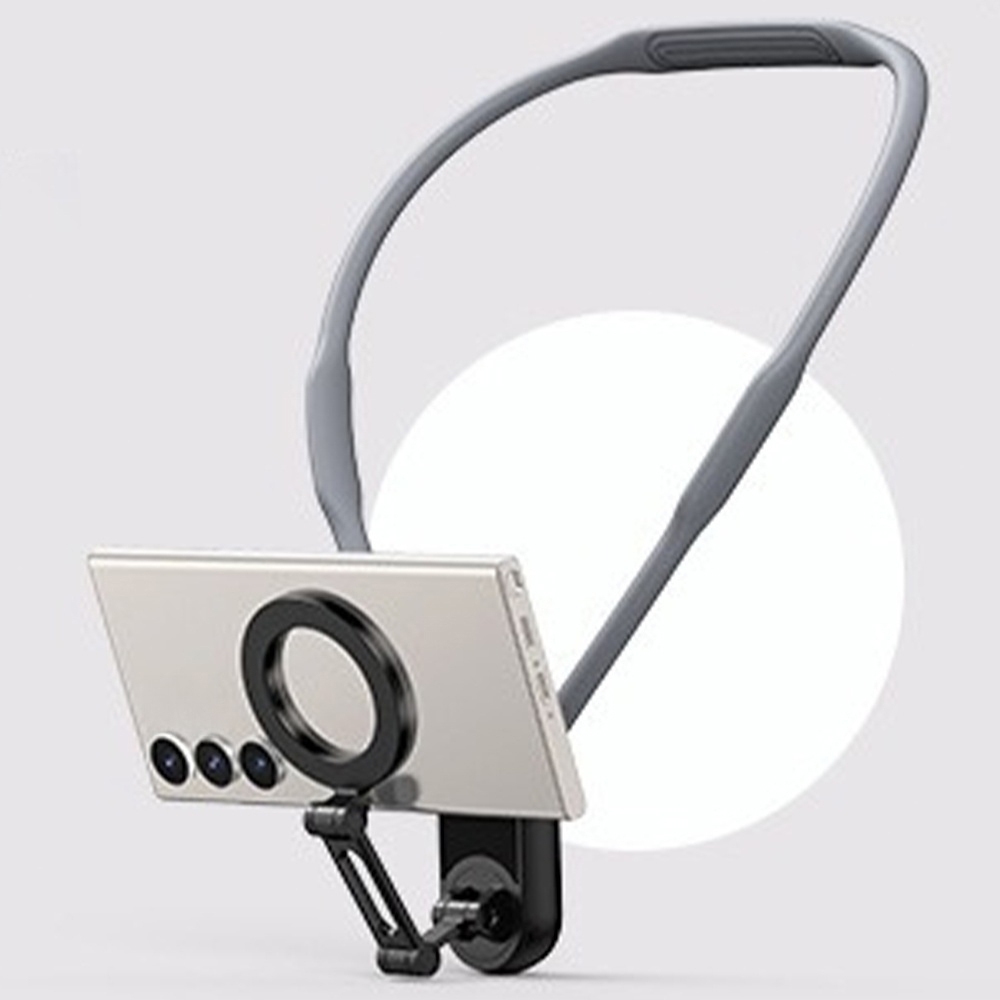 磁吸支架 一體式 手機支架 解放雙手 懶人必備 掛脖手機架 支撐架 拍攝減震支架 直播支撐架 鋁合金 多功能 錄影193