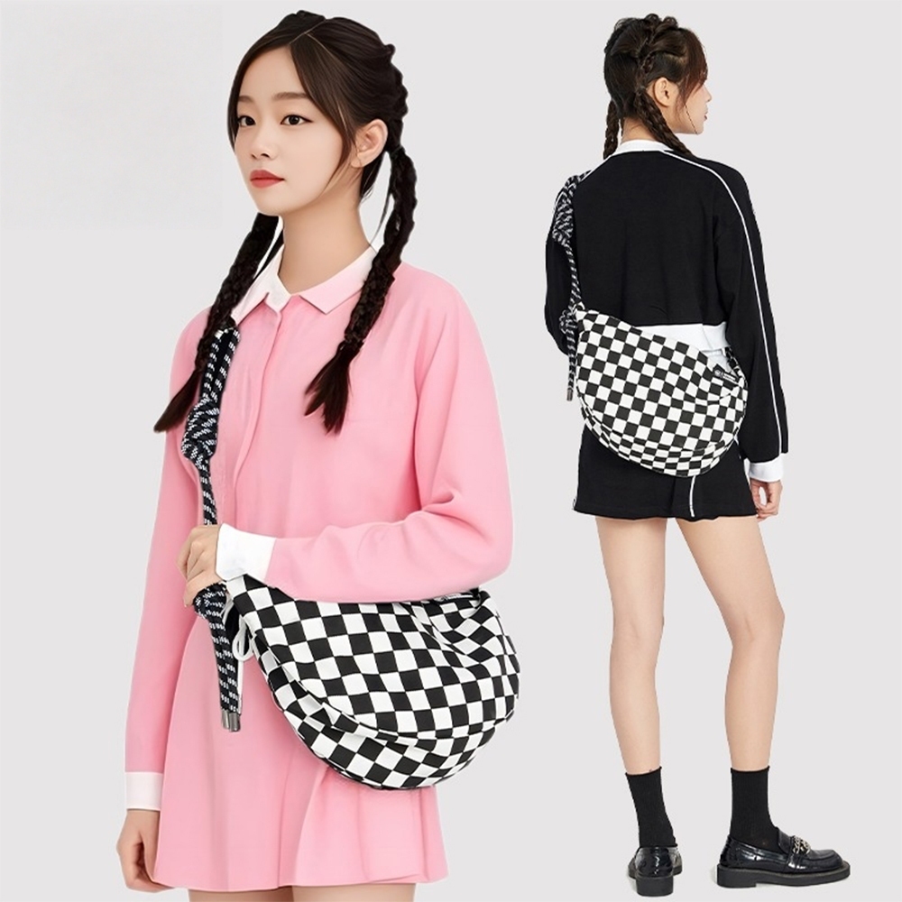 餃子包 半月包 牛角包 單肩包 日常包 休閒包 大容量 背包 包包 斜背包 側背包 情侶包 百搭包包  444