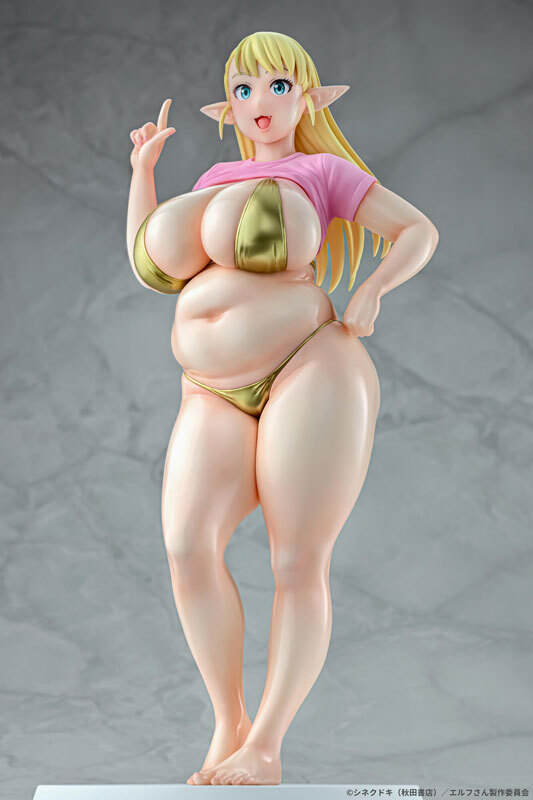 May Q-six Elf-san wa Yaserarenai. Erufu Gold ver. 1/7 Complete Figure Pre-order