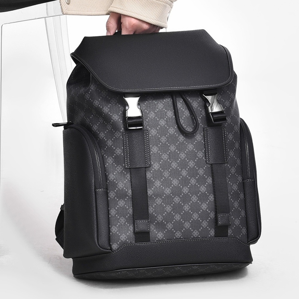 電腦後背包 商務後背包 包包 背包 雙肩包 大容量 後背包 電腦包 商務包 防水 老花包包 筆電背包 440