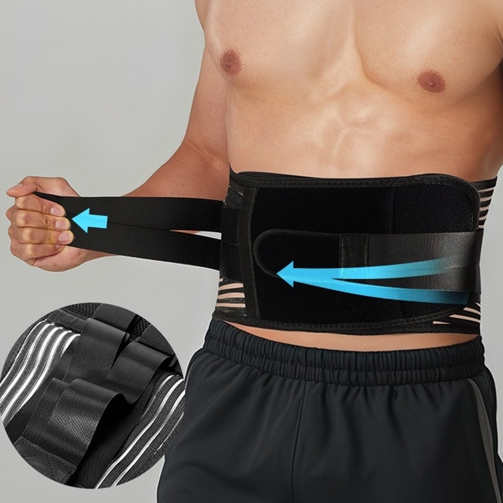 運動護腰 男女通用 腰部固定 加壓腰部 護腰 護具 鋼板支撐 腰椎保護 透氣護腰 彈簧支撐 防扭傷 腰間盤保護034