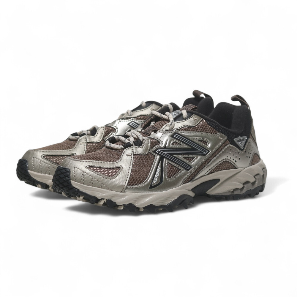 NEW BALANCE 越野鞋 NB 610 棕銀色 復古 休閒鞋 男女 ML610TAY