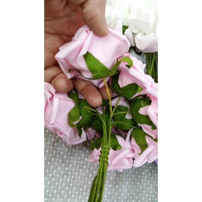 【台灣現貨速發】PE玫瑰花枝｜沒亮粉｜玫瑰 PE材質