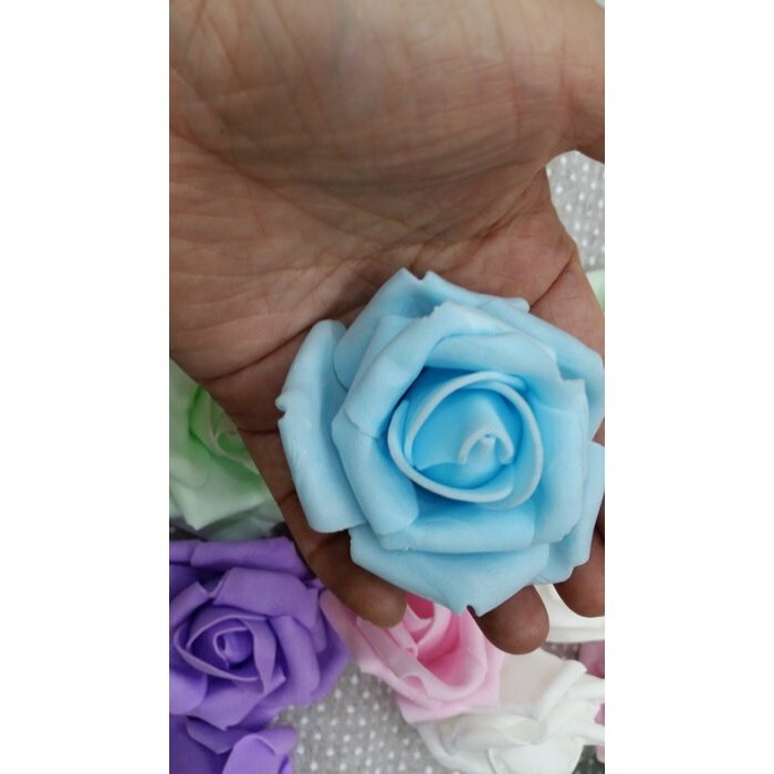 【台灣現貨速發】PE玫瑰花頭｜沒亮粉｜玫瑰 PE材質