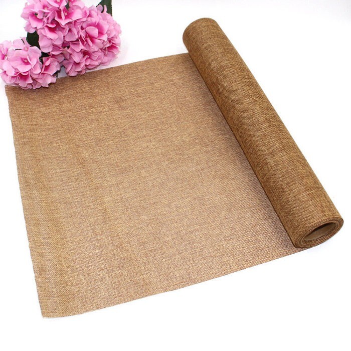 【台灣現貨速發】薄麻布 仿真麻布｜麻布 包裝紙 包裝布 --1尺20元有現貨