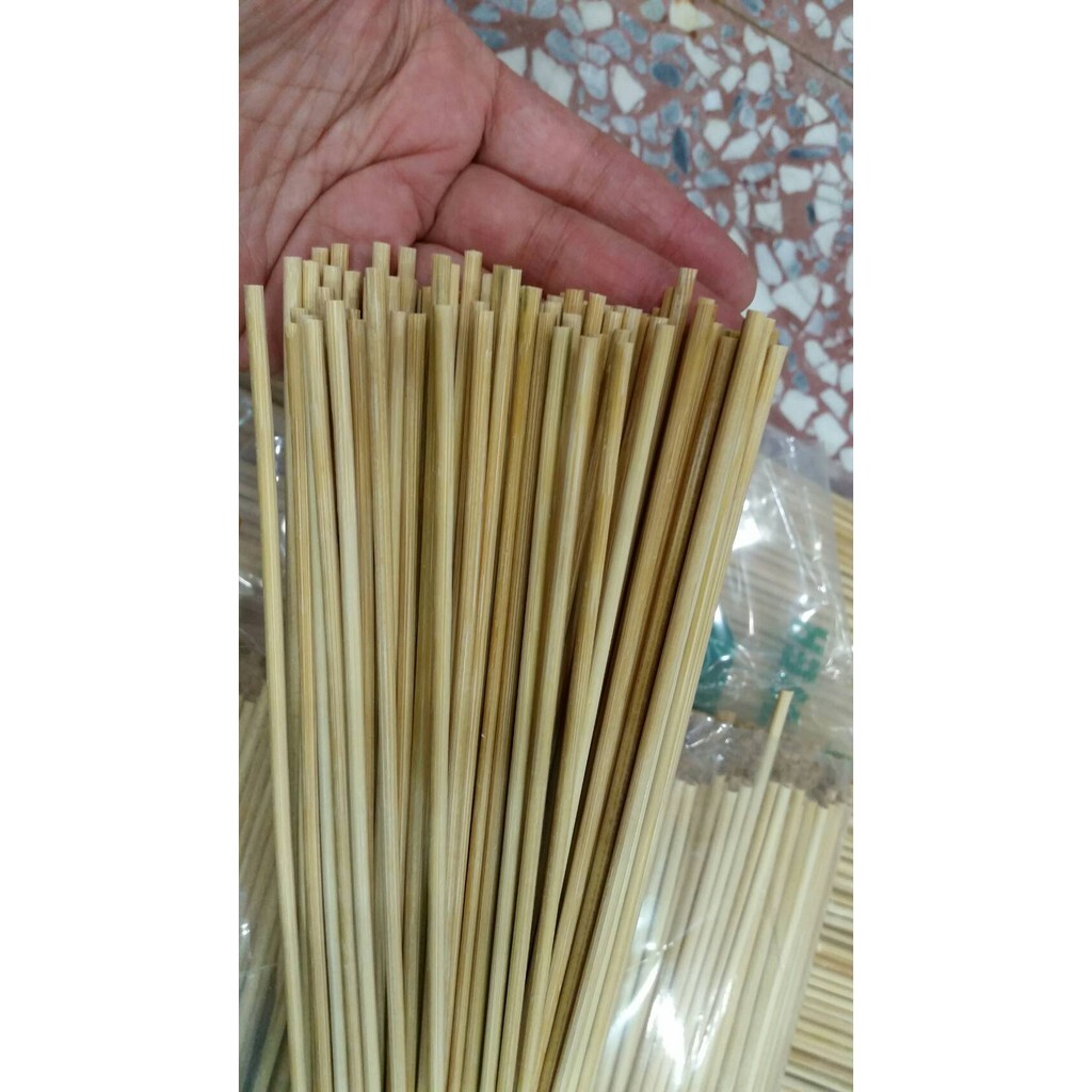 【台灣現貨速發】金莎棒 串棉花糖 36_40公分竹籤木棒｜一包約100支