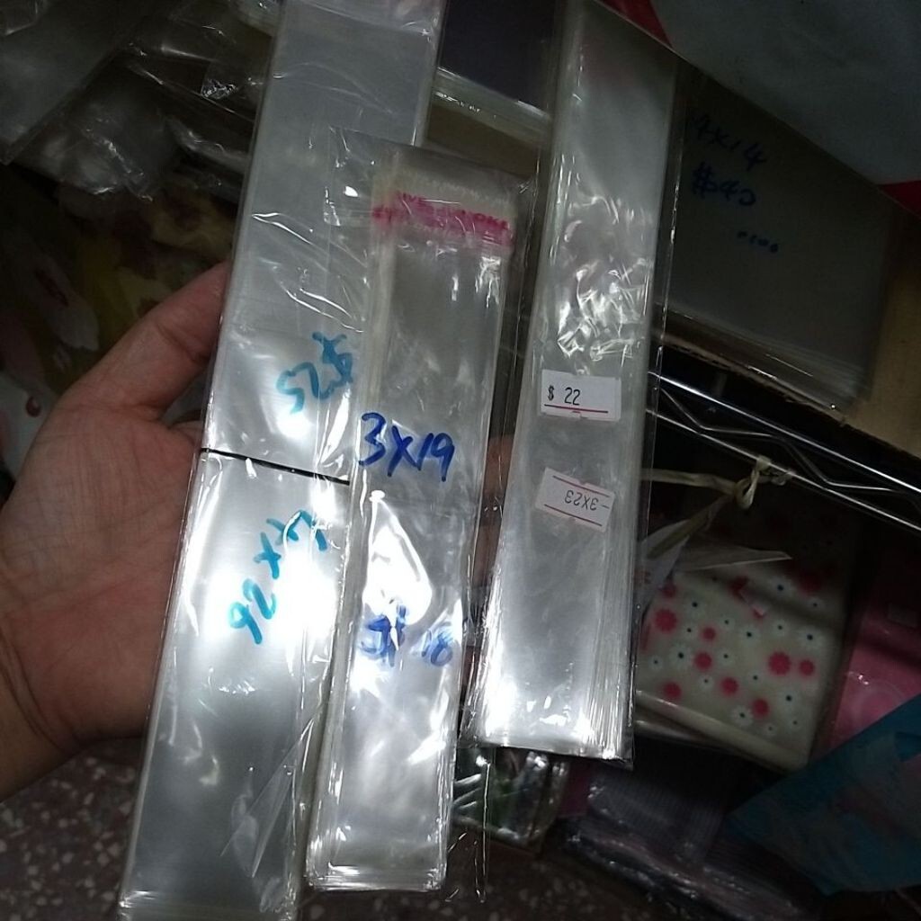 【台灣現貨速發】OPP袋【平口袋】有多款尺寸//亮面透明/包裝袋 /糖果包裝袋/金莎包裝袋