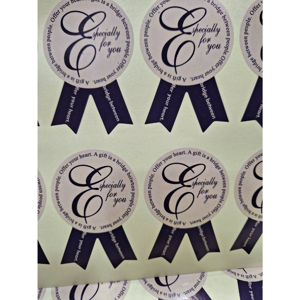 【台灣現貨速發】編號E96 ---藍色勳章貼紙