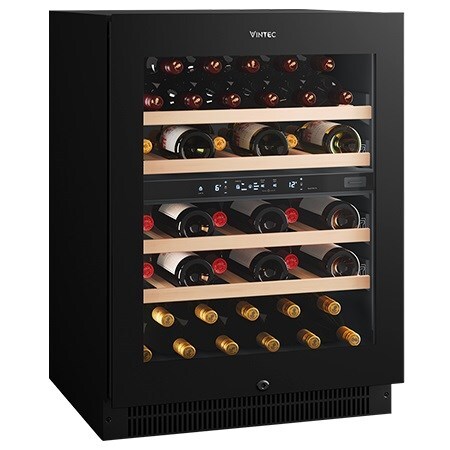 Vintec     VWD820SCB-X‧Shine Muscat Series 雙溫區酒櫃‧40支‧香港行貨,原廠1年全機,5年壓縮機保用‧