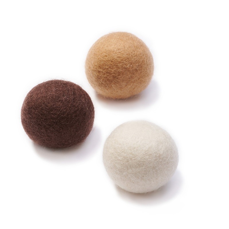 Gari Gari - Mofu Chocolatier 100%羊毛波波 (三個裝)