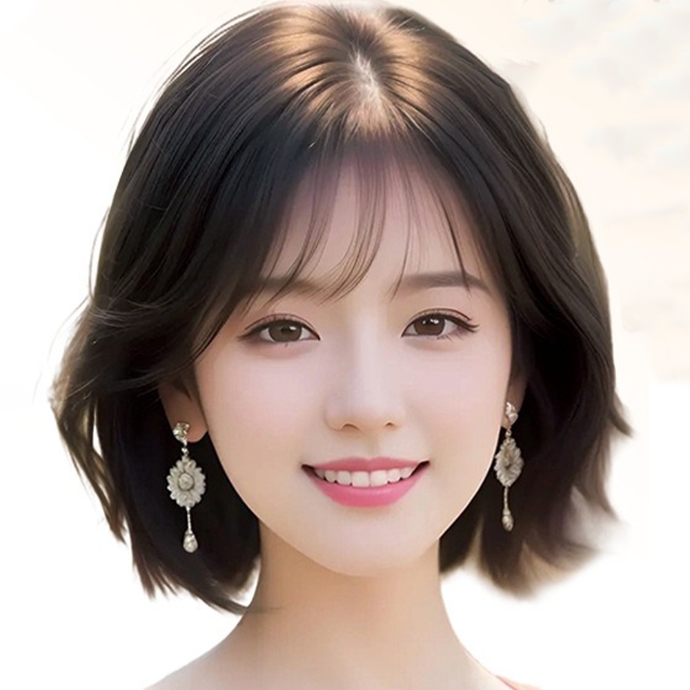 假髮 女生假髮 髮片 瀏海假髮 八字瀏海 真髮假髮 真人髮絲 增髮量 211