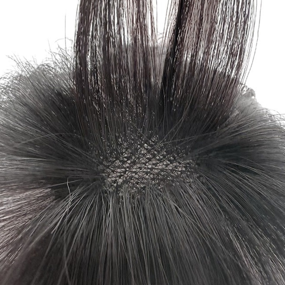 女生假髮 假瀏海 真人髮絲 增髮量 髮片 真髮假髮 瀏海髮片 自然 213