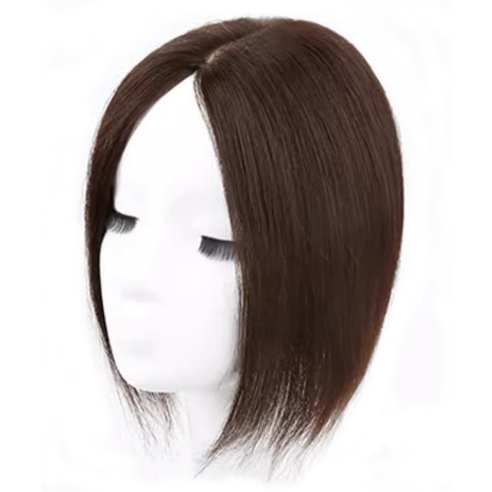 中短髮 增髮量 真髮假髮 高顱頂 髮片 女生假髮 假髮 遮白髮 216