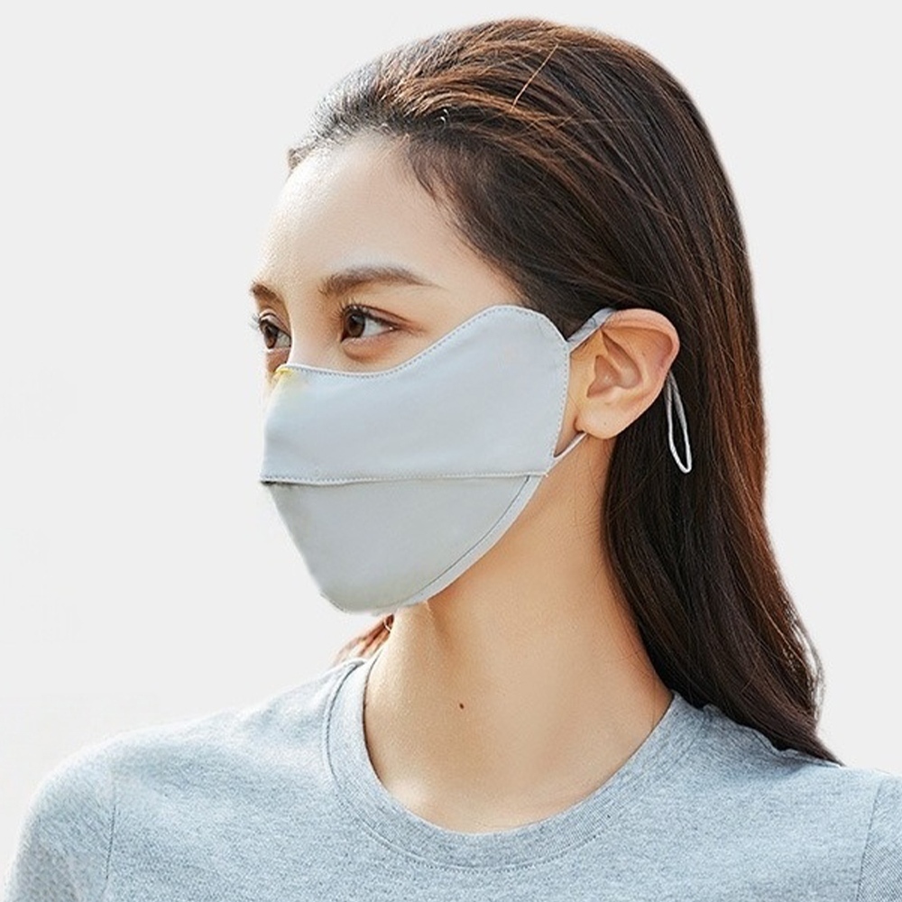 防曬口罩 冰絲口罩 透氣 面罩 親膚 口罩 抗紫外線 防塵 218