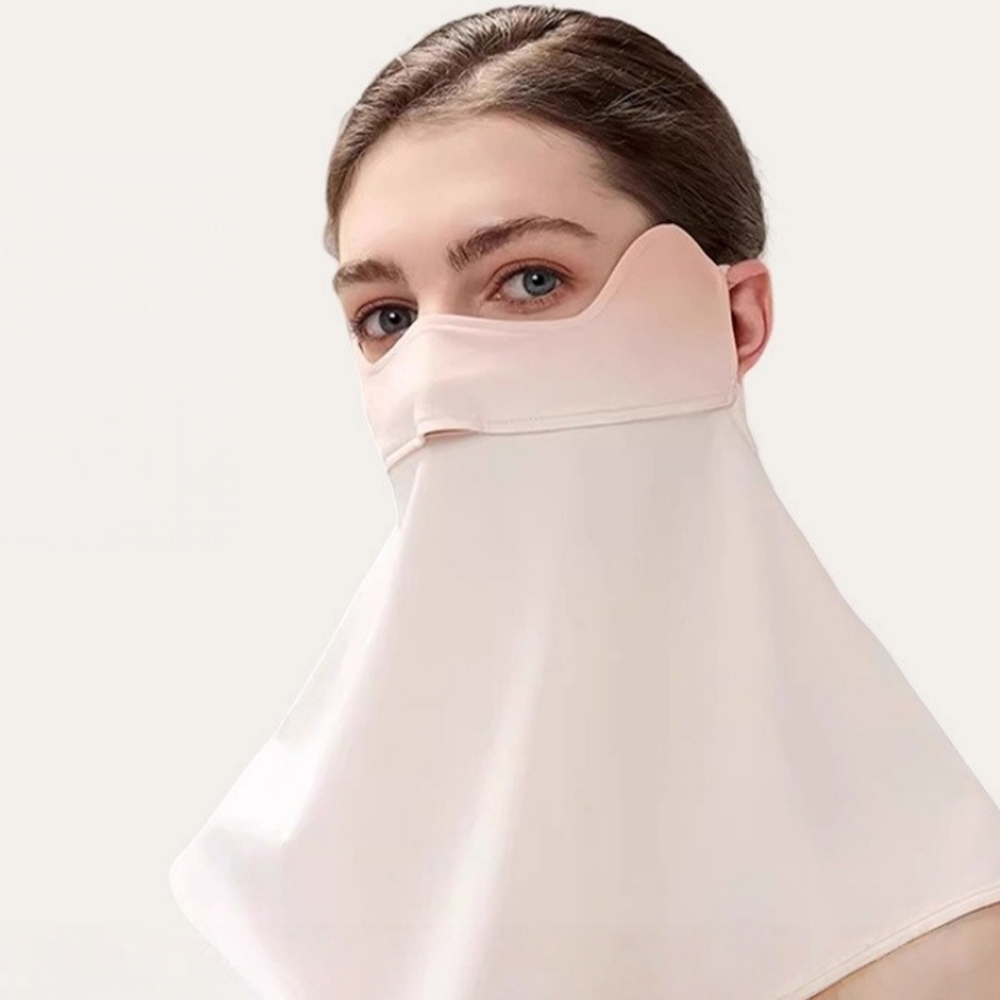 防曬面罩 護眼角 透氣 親膚 防紫外線 冰絲面罩 面罩 口罩 漸層 219