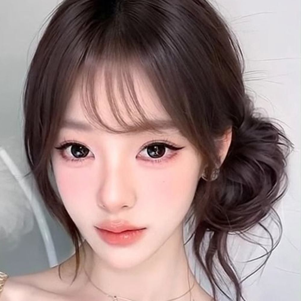 增髮量 自然 仿真髮 兩入裝 假髮 丸子頭 髮圈假髮 花苞頭 209