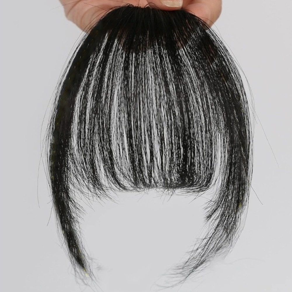 假瀏海 瀏海假髮 全真髮 真人髮絲 假髮 瀏海髮片 空氣瀏海 隱形瀏海 增髮片 無痕假髮片 真髮假髮片 修飾臉型 194