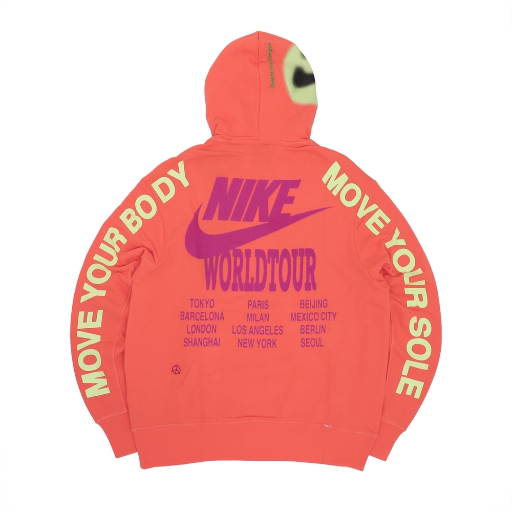 Nike Sportswear 連帽衛衣 帽T 男款 橘色 DA0932-842