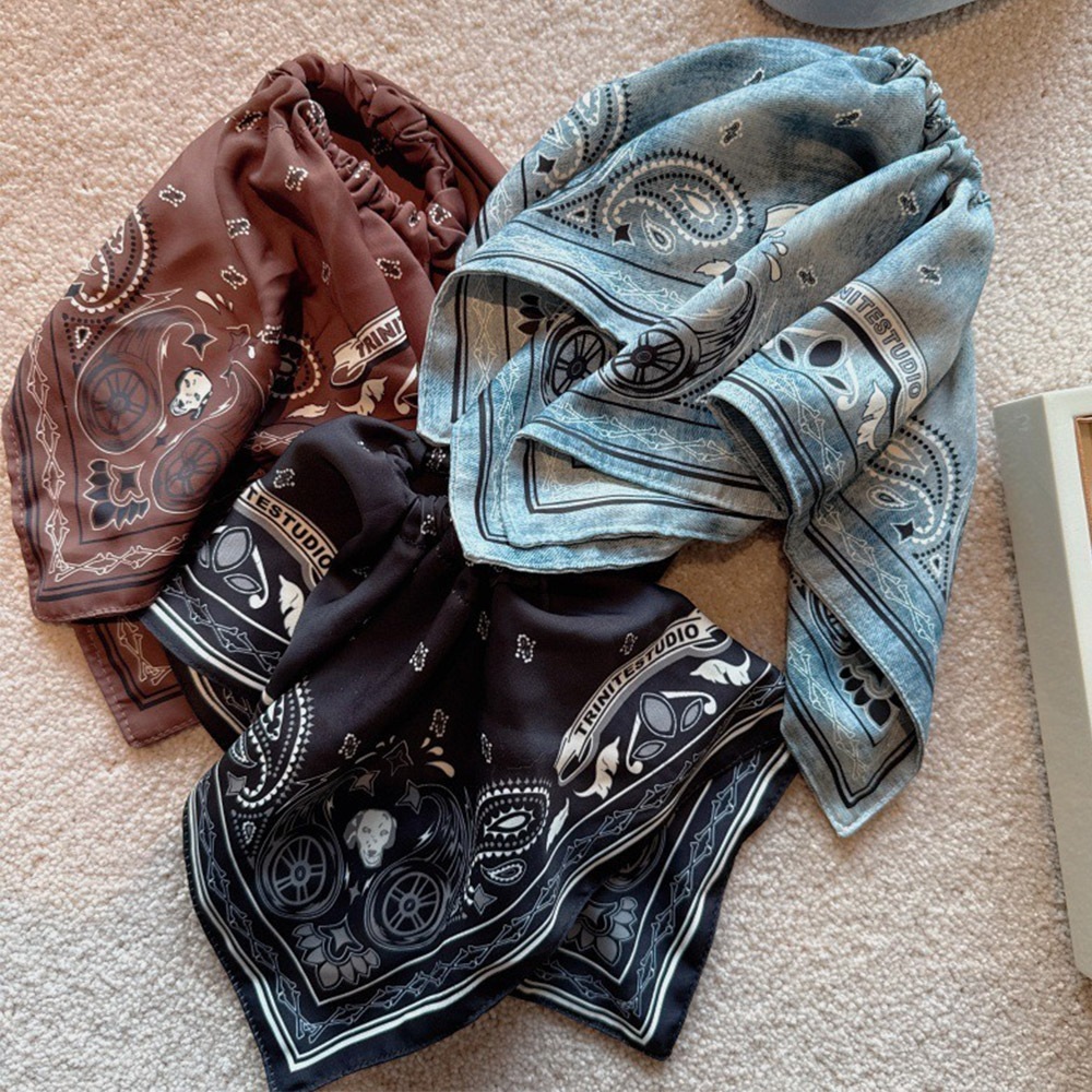 大腸圈 髮圈 方巾髮圈 頭繩 綁頭髮 髮飾 大髮圈 皮筋 復古風 200