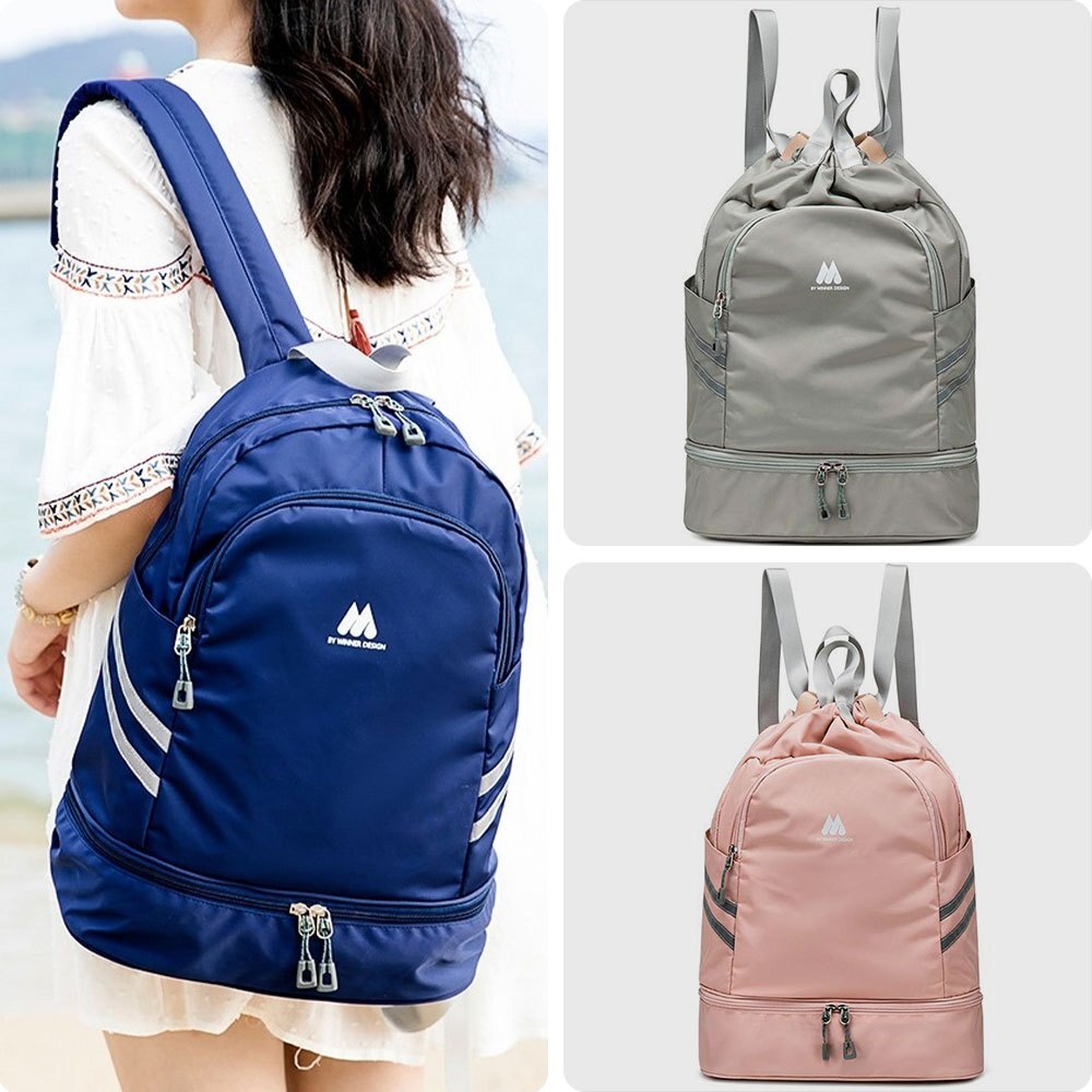 運動後背包 收納包 折疊包 健身背包 防水包 大容量包包 包包 背包 運動包 後背包 游泳包 尼龍包包 小眾包包 151